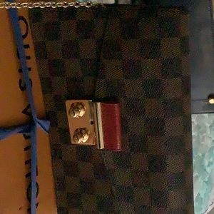 Lv bag red bag